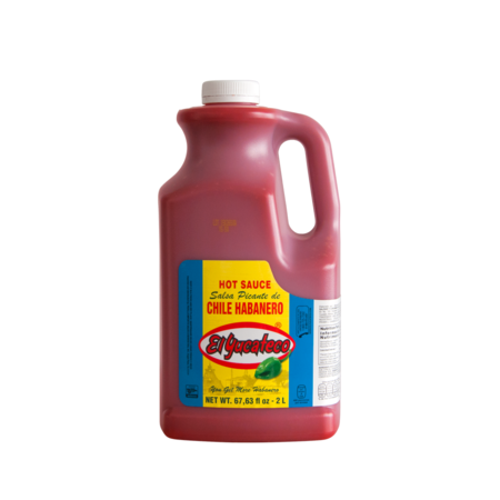 EL YUCATECO Red Habanero Hot Sauce 67.63 fl. oz., PK2 10816493010238